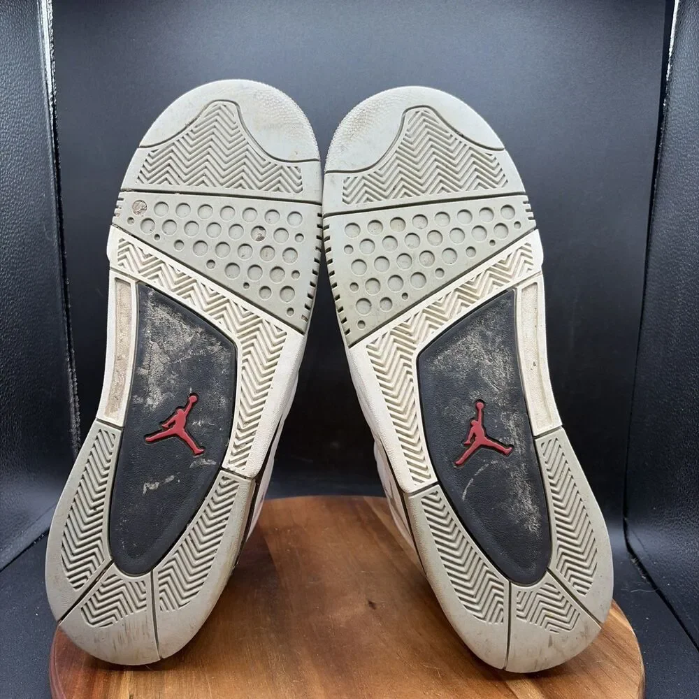 Air Jordan Big Fund “White Silver” Mens Size 13 Shoes Mid Top Basketball Sneaker